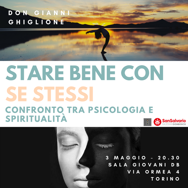 03/05: Stare bene con se stessi, confronto tra psicologia e